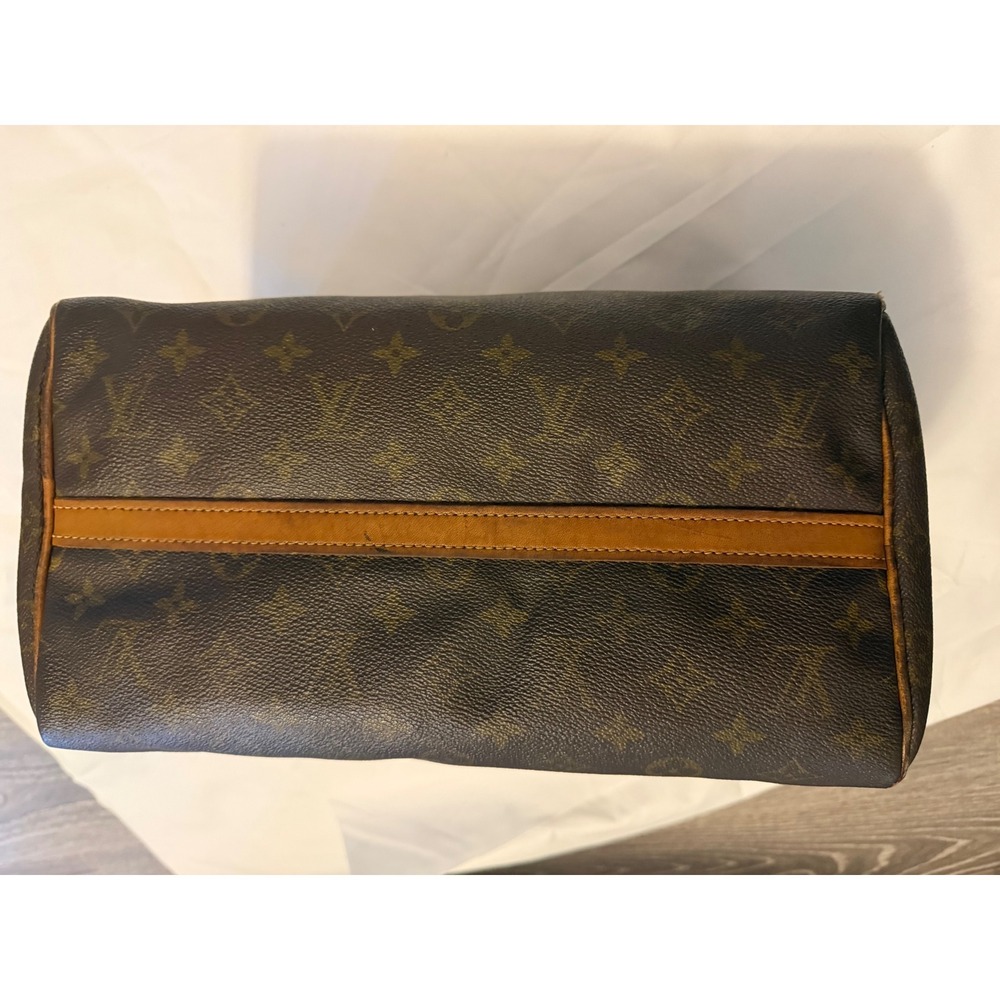 Vintage Louis Vuitton French Company Speedy 30 Monogram Bag 70s 80s Rare - Picture 5 of 13